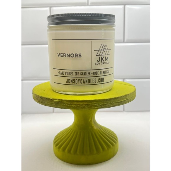 Large 16 oz Michigan Collection Vernor's Candle